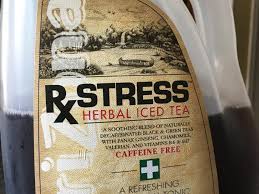 rx stress herbal iced tea nutrition