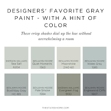 the best shades of gray paint the