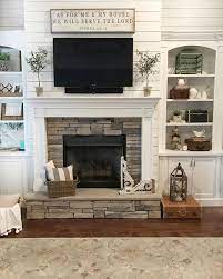 Farmhouse Fireplace Decor