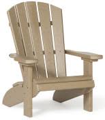 poly amish adirondack chairs by