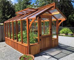 cedar built greenhouses