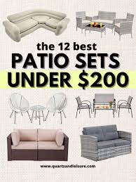The 12 Best Patio Sets Under 200