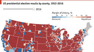 Republicans claimed major victories at the federal level on november 8, 2016, winning the presidency and maintaining control of both the u.s. Daily Chart A Country Divided By Counties Graphic Detail The Economist