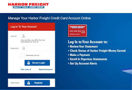 Log in from anywhere with a design optimized for any device. Harbor Freight Credit Card Login Payment Application Secure Login Tips