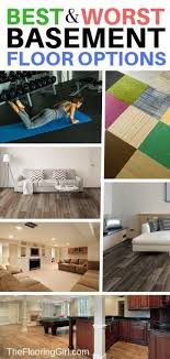 The 10 Best Basement Flooring Options