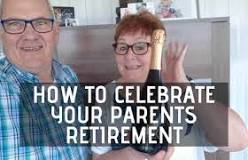 How do you celebrate your parents retirement?