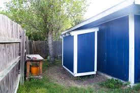 diy lawn mower shed quick and easy