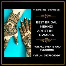 best bridal mehndi artist in dwarka delhi