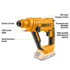 ingco 26 mm rotary hammer drill machine