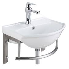 U Shaped Wall Mount Bathroom Sink