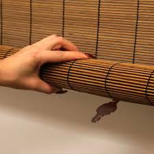 exterior matchstick bamboo blind