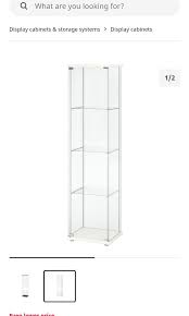 ikea glass cabinet furniture shelves