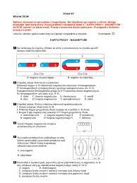 Fizyka 8 - Magnetyzm - Sprawdzian | PDF