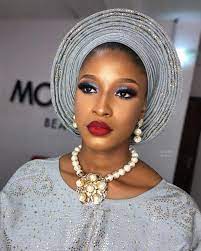 stunning makeup and african gele styles