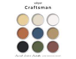 Craftsman Valspar Paint Color Palette