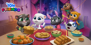 lunar new year in the talking tom