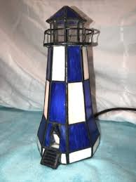 Stained Glass Lighted Lighthouse Works