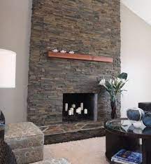 artificial stone fireplace ideas