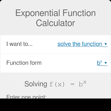 Exponential Function Calculator