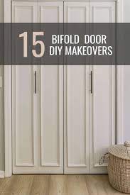 diy bifold door makeover ideas on a budget