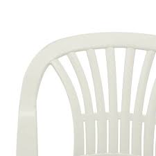 Stackable Garden Chairs 45 Pcs Plastic