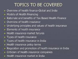 Life insurance corporation of india popularly known as lic is the largest life insurance company in india owned by the government of india. Health Insurance In India An Overview Ppt Download