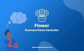flower business name generator