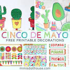 Cinco De Mayo Party Ideas Cinco De Mayo Printables gambar png