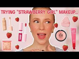 strawberry makeup