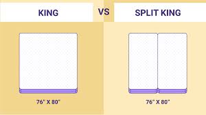 king vs split king mattress what s