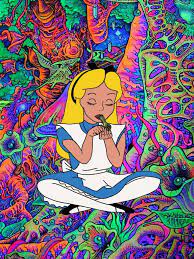 Your favorite toons getting trippy. Trippy Cartoon Aesthetic Wallpaper