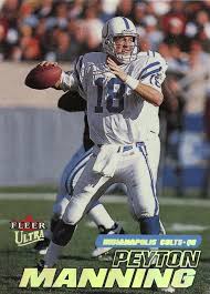 Peyton manning has solidified his status as one of the greatest quarterbacks in the history of the nfl. Peyton Manning 2001 Fleer Ultra 228 Football Card Djs Pokemon Cards