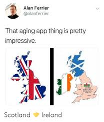 The best wales memes and images of december 2020. Alan Ferrier That Aging App Thing Is Pretty Impressive United Kingdom Of England Wales Scotland Ireland England Meme On Awwmemes Com