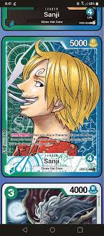 Quick question about Sanji leader from Op-02 and triggers. : r/OnePieceTCG