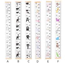 Childrens Height Growth Chart Measure Hanging Ruler Wall