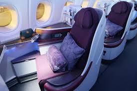 review qatar airways a380 business