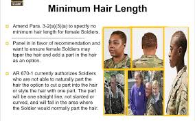 new army grooming standards allow