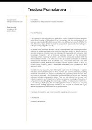 Email application letter sample tanzania : Hospital Volunteer Cover Letter Sample Kickresume