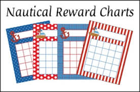 Nautical Classroom Reward Incentive Charts 4 Different Designs