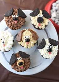 Amazing cake decorating dog cake! Cute Puppy Cupcakes Crazy Little Projects