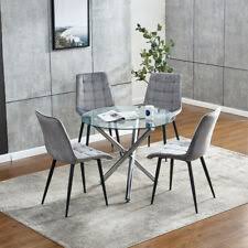 Round tables can be used in any space of your home, including in your kitchen, bedroom, dining room, office, and living room. Black Kitchen Round Table Chair Sets For Sale Ebay