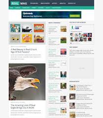 Realmag Free Professional Blogger Template Professional