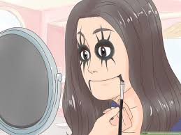 how to do alice cooper makeup 11 steps