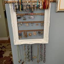 Hanging Jewelry Organizer Frame