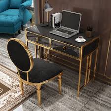 Modern Black Office Writing Desk