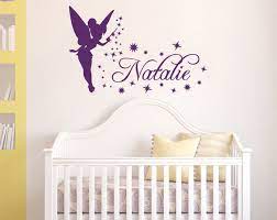 Name Wall Decal Tinkerbell Vinyl Decal