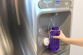 reusable water bottle filling stations