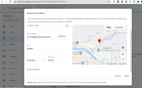 google business profile with a p o box