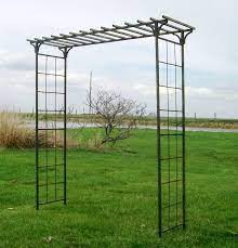 92 T X 92 W Wrought Iron Mission Arbor