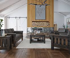 amish made living room furniture usa